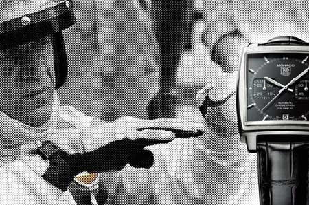 The TAG Heuer square Monaco watch