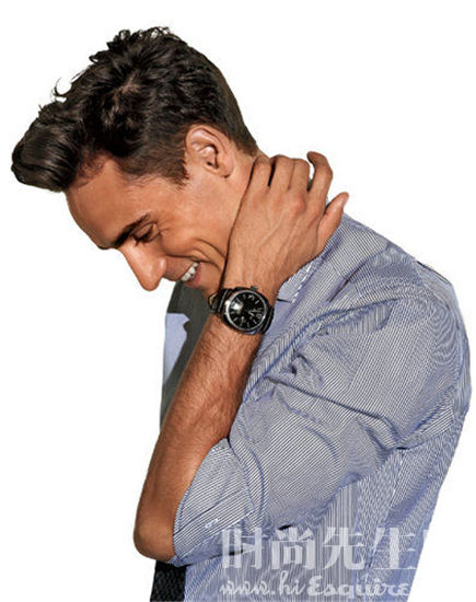 适合亚洲男士手腕的小形方块腕表